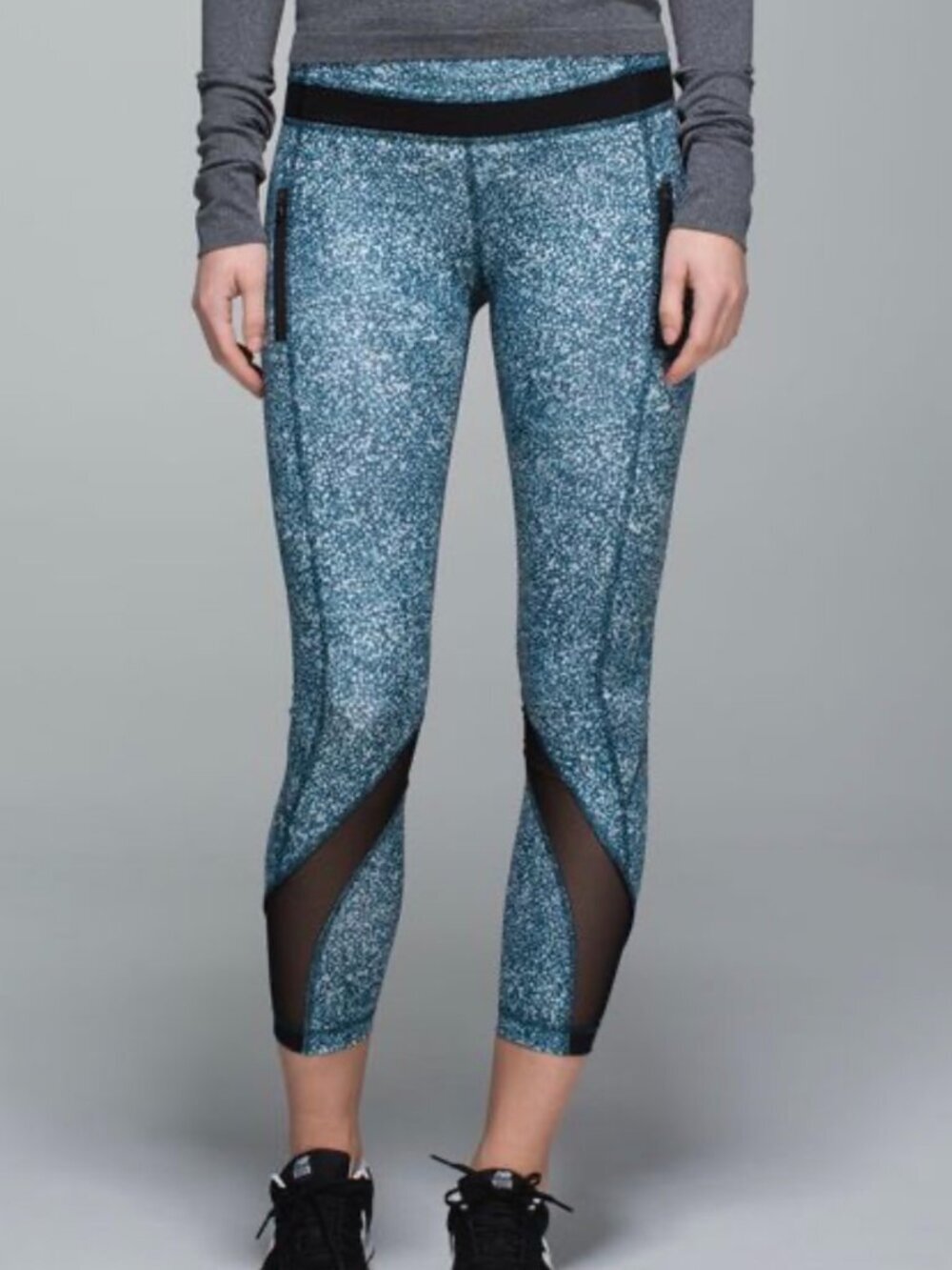 Lululemon Inspire Tight II Leggings Alberta Lake Pebble Print 4